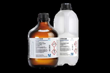 Laboratory reagent bottles